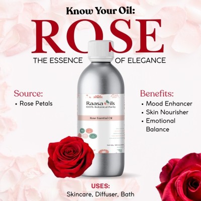 Raasa Oils Rose Essential Oil – Pure, Premium & Skin-Enhancing Profile Picture