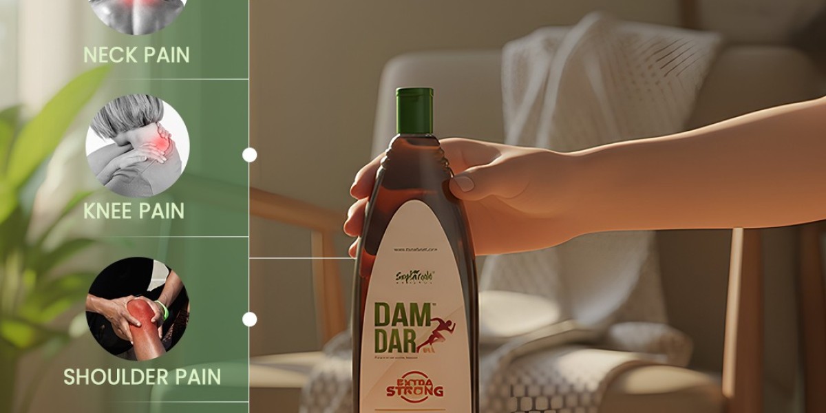 Get Instant Pain Relief Naturally with Damdar Ayurvedic Hotsteam Oil