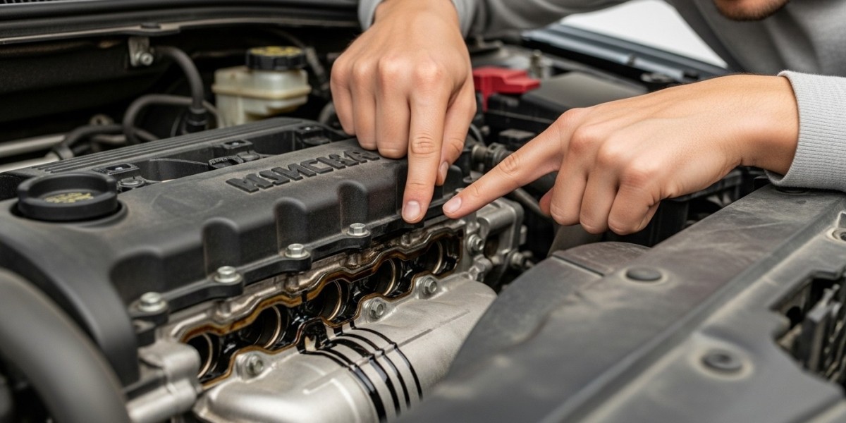 How to check for an oil gasket leak without tools?