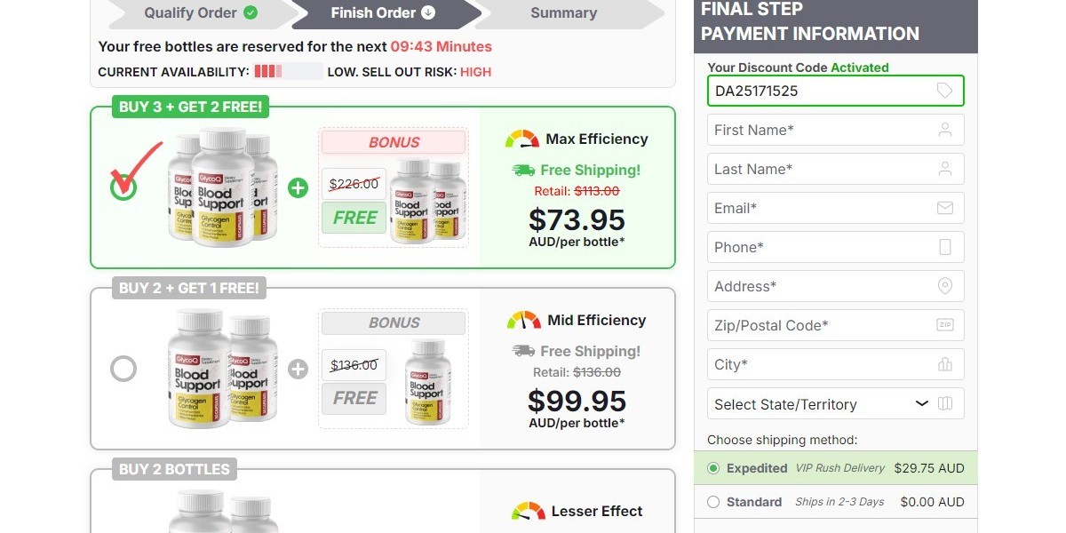 GlycoQ Blood Support – Advanced Formula for Healthy Blood Sugar & Circulation