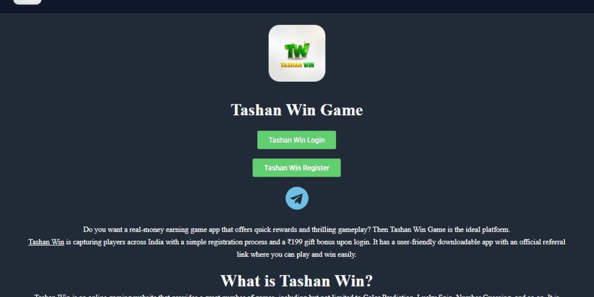 Tashan Win – Play Smart, Win Big, and Enjoy Real Rewards Online