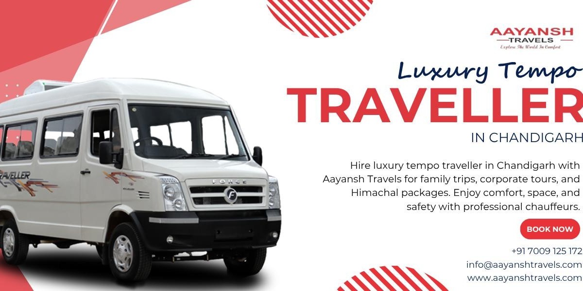 Luxury Tempo Traveller in Chandigarh | Premium Travel with Aayansh Travels