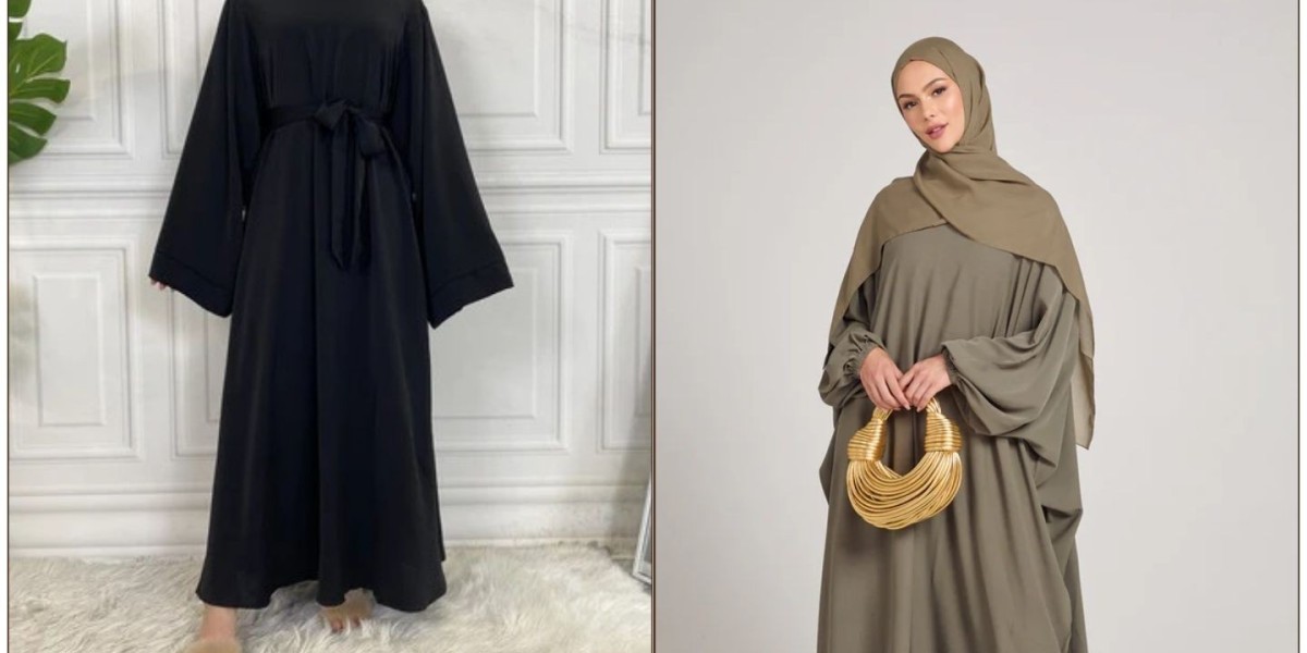 Discover Elegant Dubai Abayas Online in India and Premium Khimars at Muslim Lane