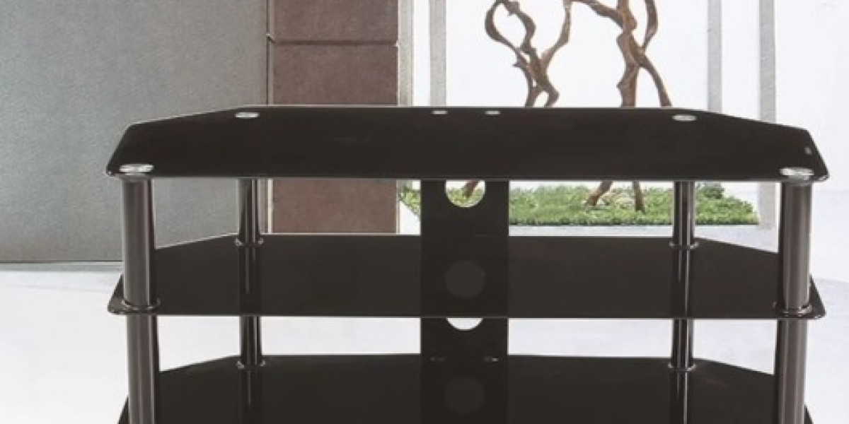 Modernize Your Living Space with a Stylish Black Glass TV Stand