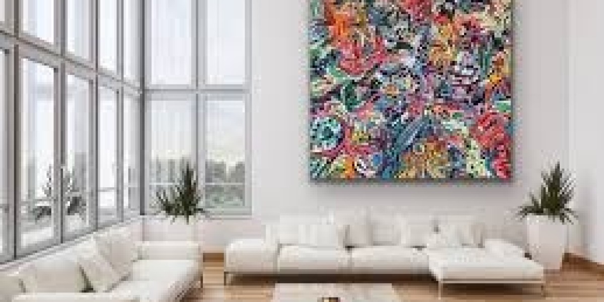 Large Wall Art for Boho Interiors