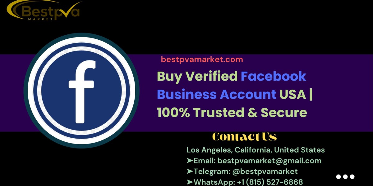 Buy Verified Facebook Business Account USA | 100% Trusted & Secure