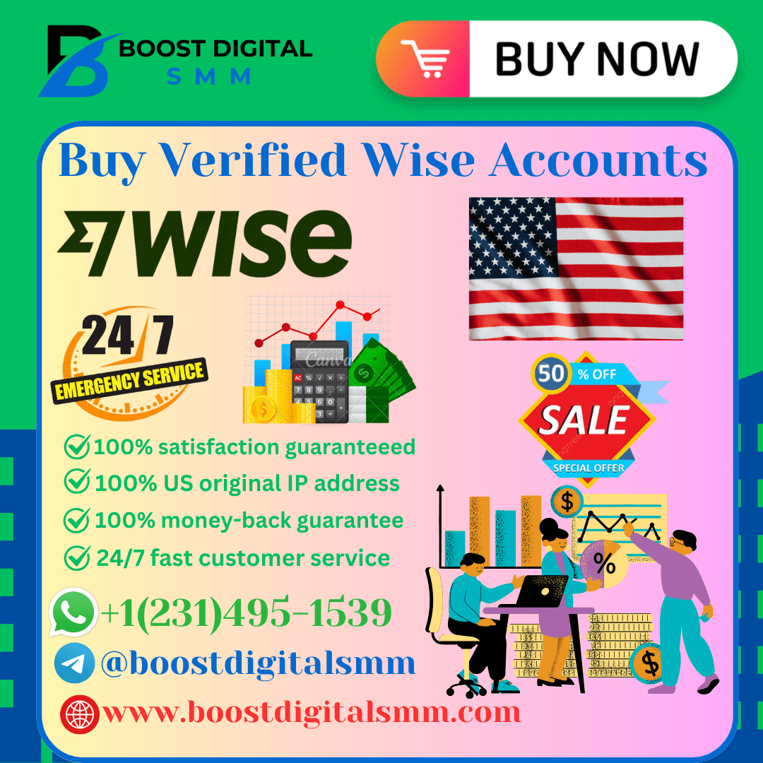 Buy Verified Wise Accounts From USA Secure Fast Transactions