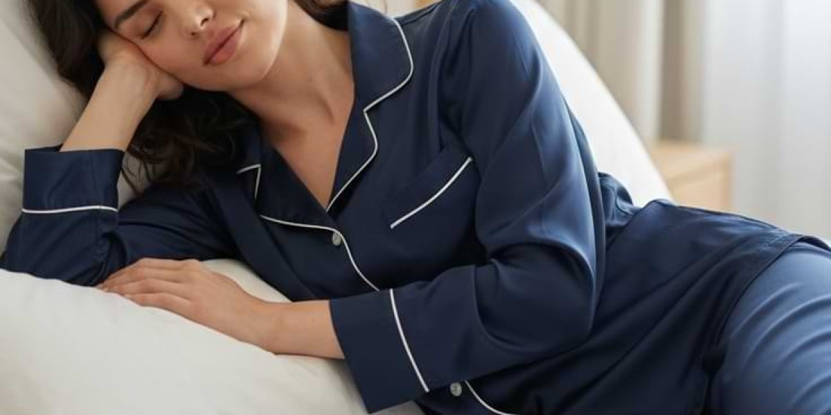 Sweet Dreams Full Sleeves Night Suit for Women