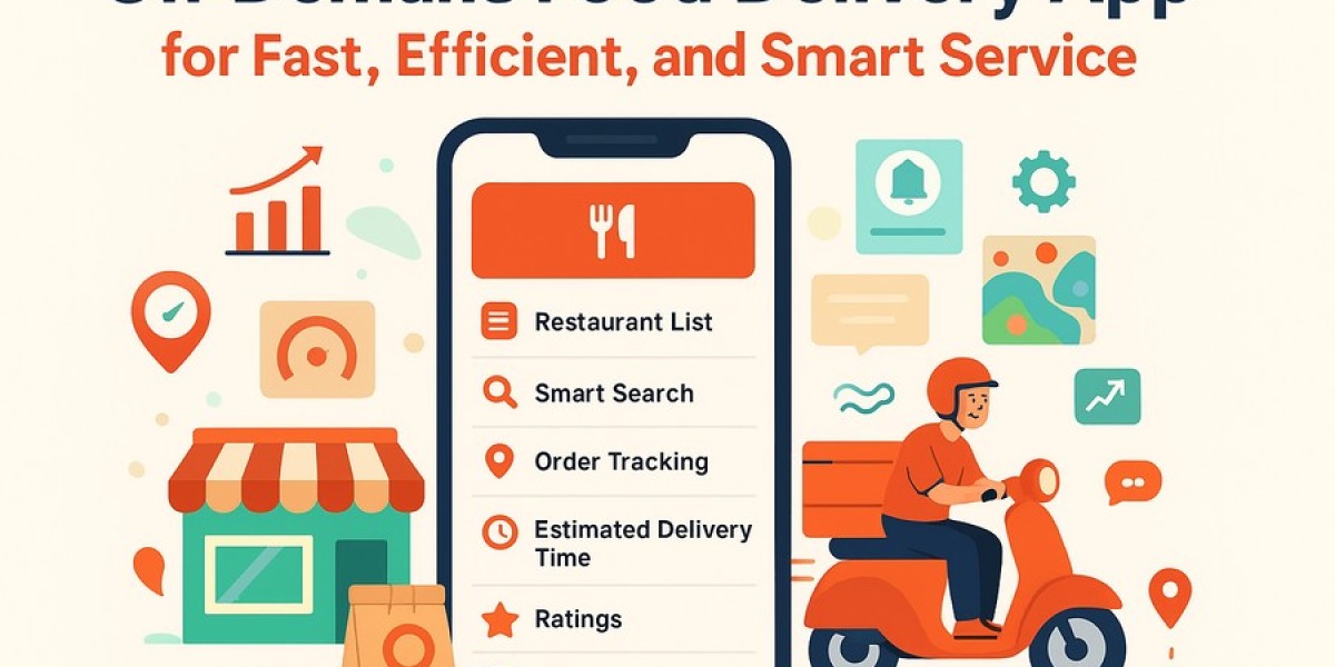On-Demand Food Delivery App for Fast, Efficient, and Smart Service