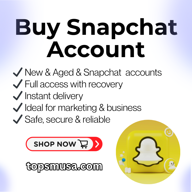 Buy Snapchat Account – 100% Fast & Secure