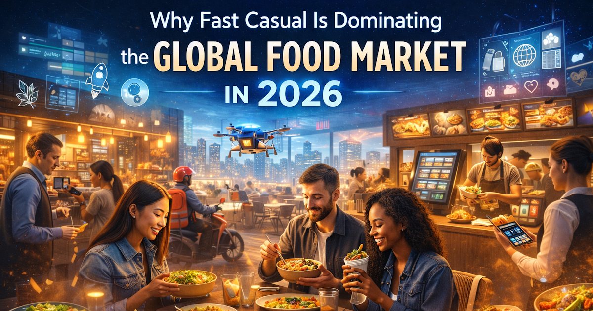 Why Fast Casual Is Dominating the Global Food Market in 2026