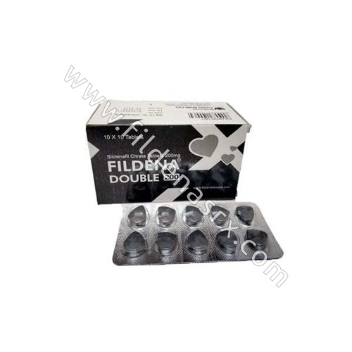 Fildena Double 200 mg: Get Amazing Strength, Double Dose.