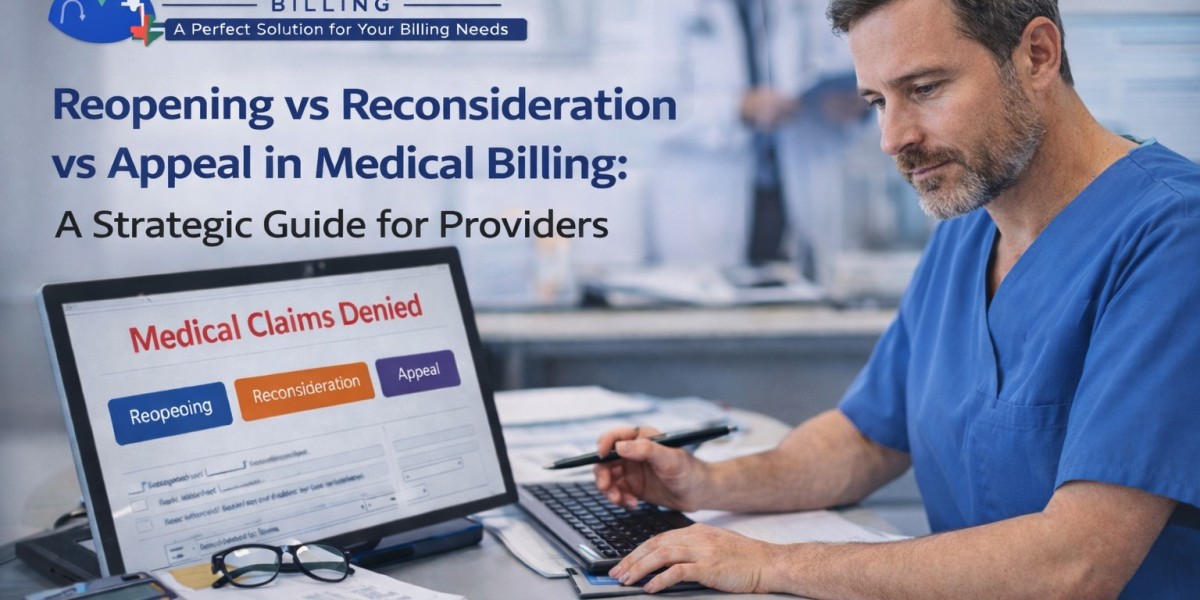 Reopening vs Reconsideration vs Appeal in Medical Billing: A Strategic Guide for Providers