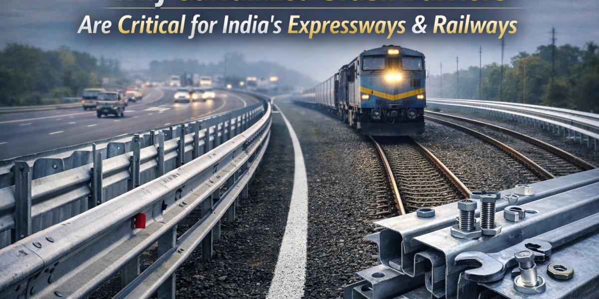Why Galvanized Crash Barriers Are Critical for India’s Expressways & Railways
