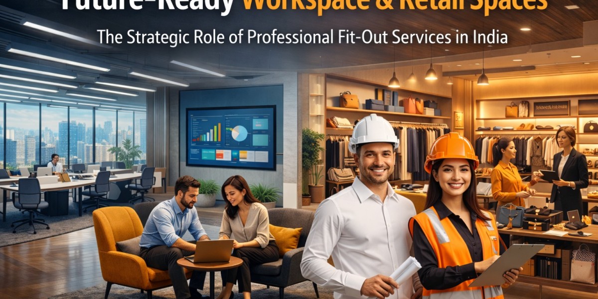Future-Ready Workspaces & Retail Spaces: The Strategic Role of Professional Fit-Out Services in India