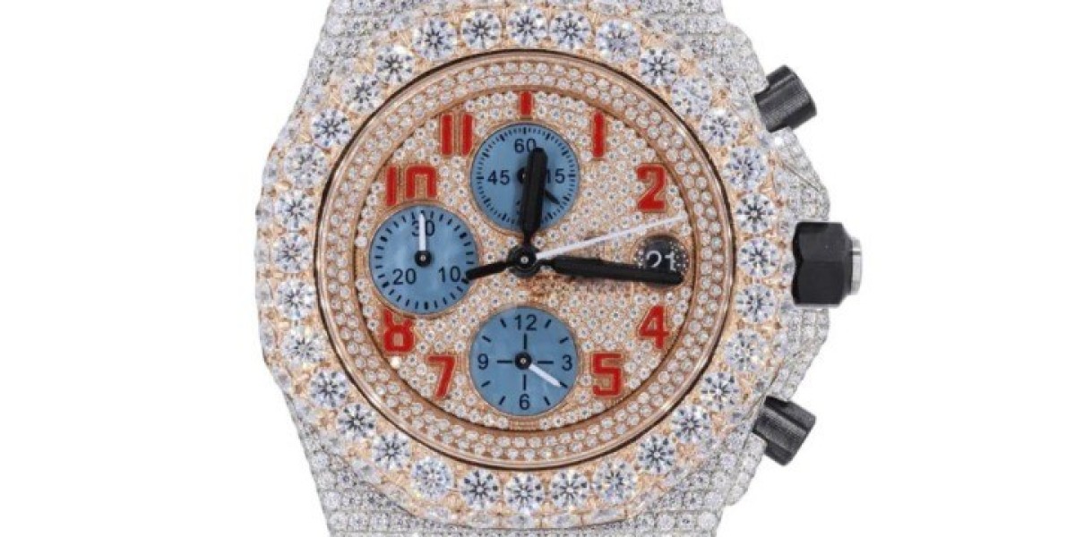 Men’s Moissanite Watches Bold Luxury by Icedjewez