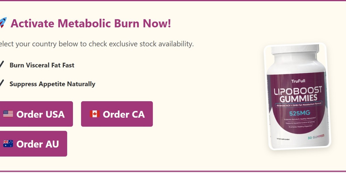 TruFull LipoBoost Gummies Review Canada: Natural Fat Aid Update